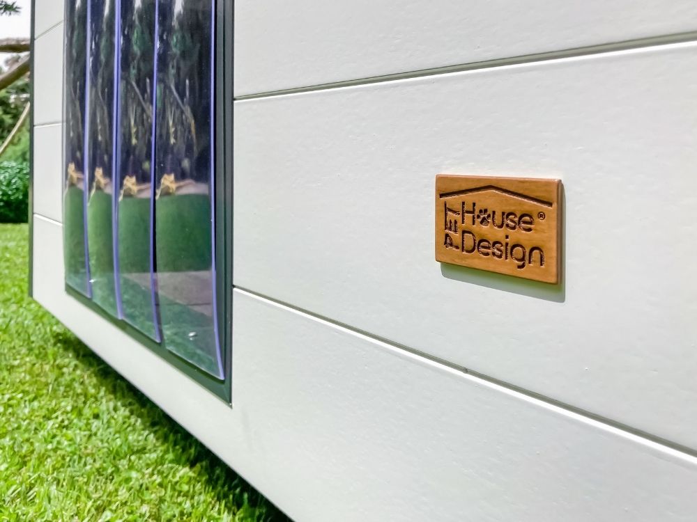 Cuccia di design da esterno Snow doppia 5