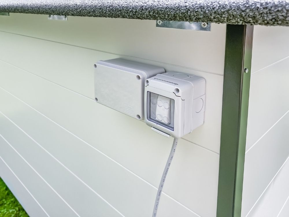 Cuccia di design da esterno Snow doppia 7