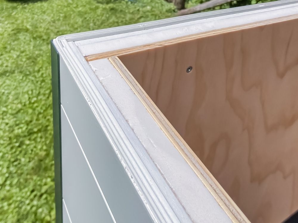 Cuccia di design da esterno Snow doppia 8