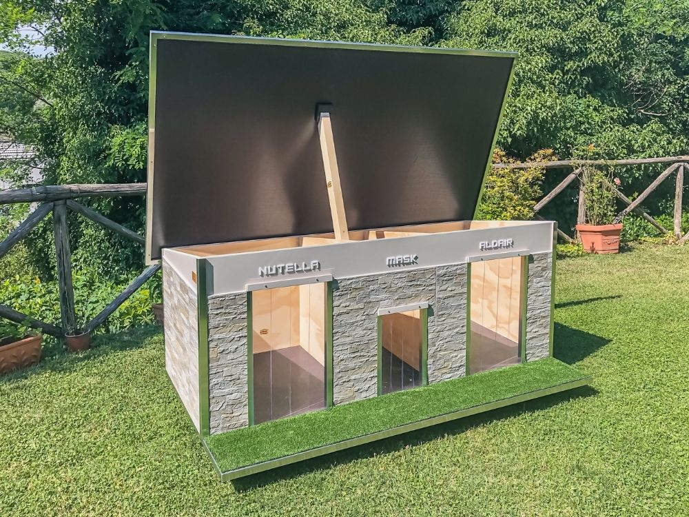 Cuccia ispirata a casa Pescara 4