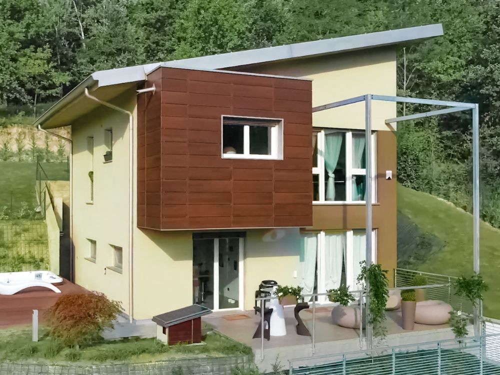 Cuccia ispirata a casa Ecologica