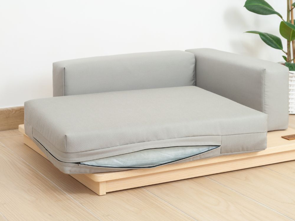 Cuccia personalizzata da interno idrorepellente e sfoderabile in memory foam