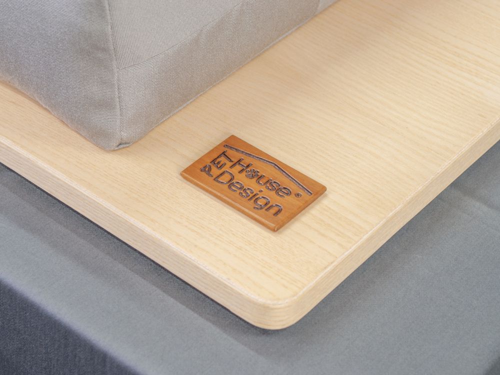 Lettino su misura con base in legno