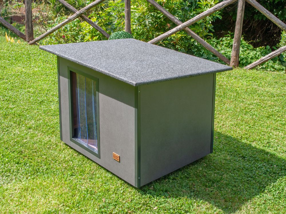 Cuccia ultra resistente da esterno Dark