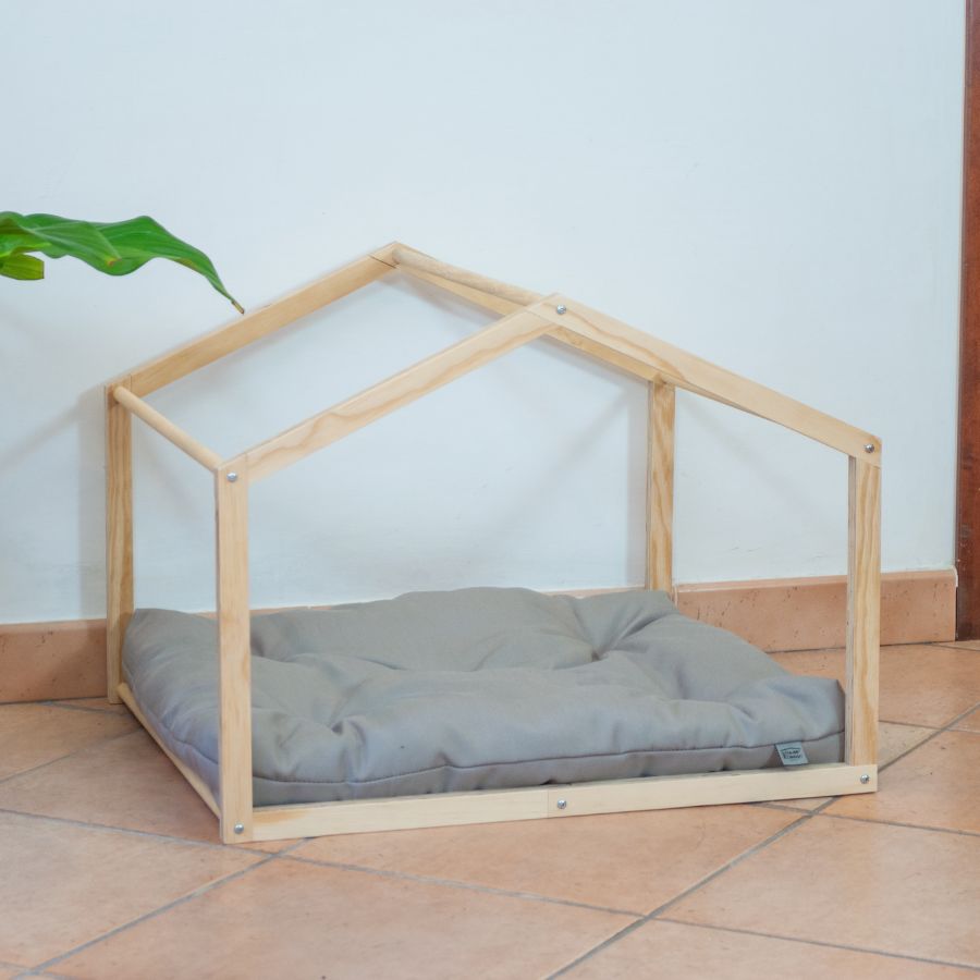 Cuccia da interno a casetta tenda Quadrata