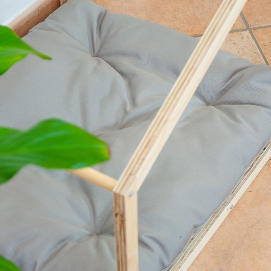 Lettino da interno a casetta tenda Quadrata