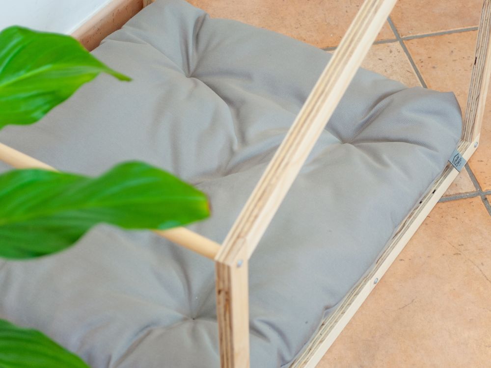 Lettino da interno a casetta tenda